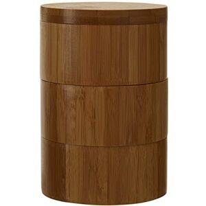 Premier Housewares Kitchen Food Storage Container, Bamboo, 13cm Brown Premier Housewares Kitchen Food Storage Container, Bamboo, 13cm Brown