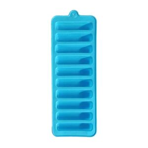 tulkdexi DIY Crayon Making Kit Ice Cube Tray for Small Openings Silicone Chocolate Mold 20ml Capacity with Hanging Hole Perfect Homemade Candy Sky Blue