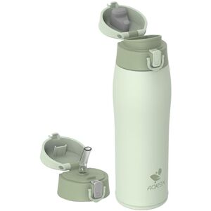 AORIN 18/8 Stainless Steel Water Bottle with 2 Lids, 750ml, Vacuum Insulated Metal Bottle, Leakproof Drinks Bottle, BPA Free, Hot & Cold Compatible, Portable Flask for Gym, Sport, Daily AORIN 18/8 Stainless Steel Water Bottle with 2 Lids, 750ml, Vacuum Insulated Metal Bottle, Leakproof Drinks Bottle, BPA Free, Hot & Cold Compatible, Portable Flask for Gym, Sport, Daily