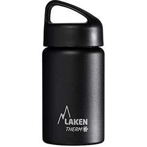 LAKEN Thermo Classic Vacuum Insulated Stainless Steel Water Bottle Wide Mouth 350ml, Black LAKEN Thermo Classic Vacuum Insulated Stainless Steel Water Bottle Wide Mouth 350ml, Black