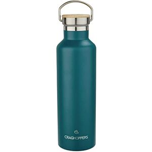 Craghoppers Insulated Water Bottle with Grab Handle, Dual Walled, Thermal Technology 750ml Capacity, Green Craghoppers Insulated Water Bottle with Grab Handle, Dual Walled, Thermal Technology 750ml Capacity, Green