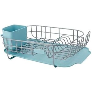 KitchenAid Low Profile Dishrack Removable Caddy, Rust Resistant, 12.59 x 17.55 x 6.29 Inch, Mineral Water KitchenAid Low Profile Dishrack Removable Caddy, Rust Resistant, 12.59 x 17.55 x 6.29 Inch, Mineral Water