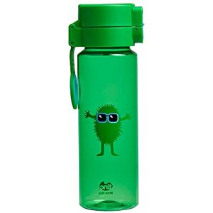 Tinc Kids' Hugga Tribal Character Design Flip and Clip Lockable Leak-Proof Water Bottle, Green, 500 ml Tinc Kids' Hugga Tribal Character Design Flip and Clip Lockable Leak-Proof Water Bottle, Green, 500 ml