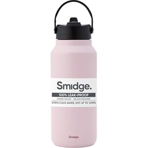 Smidge Reusable Water Bottle 900ml Summer Blush – Insulated Stainless Steel Flask with Sipping Lid for Hot & Cold Drinks, Leakproof & BPA-Free, No Metallic Taste Smidge Reusable Water Bottle 900ml Summer Blush – Insulated Stainless Steel Flask with Sipping Lid for Hot & Cold Drinks, Leakproof & BPA-Free, No Metallic Taste