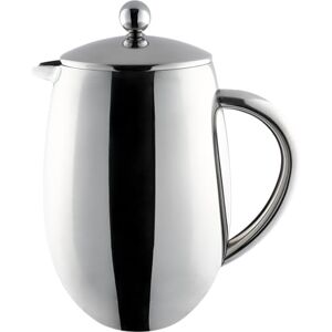 Café Olé BFD-08 BFD Cafetière, 1 Litre 3 Cup Double Walled Stainless Steel French Press Coffee Maker, Mirror Finish Café Olé BFD-08 BFD Cafetière, 1 Litre 3 Cup Double Walled Stainless Steel French Press Coffee Maker, Mirror Finish