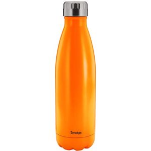 Smidge Reusable Water Bottle 500ml, Leakproof Double Wall Stainless Steel, Insulated Vacuum Flask 12 Hours Hot & 24 Cold, BPA-Free, No Metallic Taste Smidge Reusable Water Bottle 500ml, Leakproof Double Wall Stainless Steel, Insulated Vacuum Flask 12 Hours Hot & 24 Cold, BPA-Free, No Metallic Taste