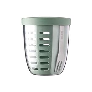Mepal – Fruit & Veggie Pot Ellipse – Container for Vegetables and Fruit On The Go – 600 ml – Nordic Sage Mepal – Fruit & Veggie Pot Ellipse – Container for Vegetables and Fruit On The Go – 600 ml – Nordic Sage