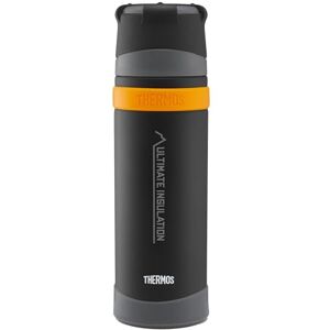 Thermos Matt Black Ultimate Flask (500ml), Reusable Insulated Stainless Steel Thermal Coffee Cup for Hot or Cold Drinks, Vacuum Sealed Water Flask with a Leak-Proof Lid, 24hr Hot/24hr Cold Thermos Matt Black Ultimate Flask (500ml), Reusable Insulated Stainless Steel Thermal Coffee Cup for Hot or Cold Drinks, Vacuum Sealed Water Flask with a Leak-Proof Lid, 24hr Hot/24hr Cold