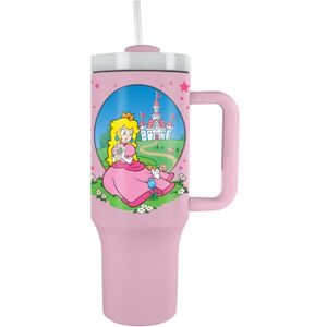 Pyramid Super Mario (Peach) 40oz/1200ML Tumbler with Straw and Lid, Advanced Double-Wall Vacuum Insulation, Maintains Cold Beverage Temperature to 11 Hours, Hot Up to 7 Hours, BPA-Free Pyramid Super Mario (Peach) 40oz/1200ML Tumbler with Straw and Lid, Advanced Double-Wall Vacuum Insulation, Maintains Cold Beverage Temperature to 11 Hours, Hot Up to 7 Hours, BPA-Free