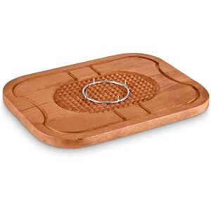 Tower ,T847046, Wooden Carving Board with Meat Spikes, Suitable for Food Preparation and Serving, Mango Wood Tower ,T847046, Wooden Carving Board with Meat Spikes, Suitable for Food Preparation and Serving, Mango Wood