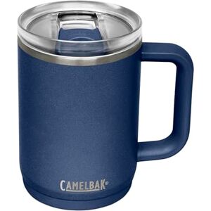Camelbak THRIVE MUG, VSS 16OZ – sports bottle – vacuum insulated – leak-proof lid – non-slip base – robust and reliable – Navy, size: OS Camelbak THRIVE MUG, VSS 16OZ – sports bottle – vacuum insulated – leak-proof lid – non-slip base – robust and reliable – Navy, size: OS