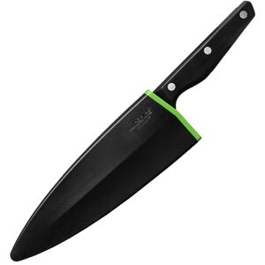 Wiltshire Staysharp Triple Rivet Multi-Purpose Cooks Knife 20cm, Stainless Steel Sharp Blade for Chopping Cutting & Slicing, Built-in Sharpener, Slim Scabbard, Ergonomic Triple Rivet Handle Wiltshire Staysharp Triple Rivet Multi-Purpose Cooks Knife 20cm, Stainless Steel Sharp Blade for Chopping Cutting & Slicing, Built-in Sharpener, Slim Scabbard, Ergonomic Triple Rivet Handle
