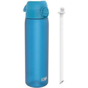 Ion8 500ml Water Bottle, Leak-proof & BPA-Free Drinking Bottle with Straw, Triple Lock Lid to Prevent Spills & Integrated Handle, Carbon Neutral, 500ml/18oz, Recyclon, Blue with Straw Ion8 500ml Water Bottle, Leak-proof & BPA-Free Drinking Bottle with Straw, Triple Lock Lid to Prevent Spills & Integrated Handle, Carbon Neutral, 500ml/18oz, Recyclon, Blue with Straw