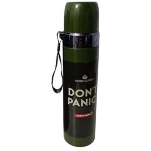 Dad's Army Mug Don't Panic Hot & Cold Novelty Drink Bottle Double Walled Stainless Steel thermal Flask Spill & Sweat Proof with Carry Loop Keeps Cold for 24Hrs or Hot for 12Hrs Pack of 1 Dad's Army Mug Don't Panic Hot & Cold Novelty Drink Bottle Double Walled Stainless Steel thermal Flask Spill & Sweat Proof with Carry Loop Keeps Cold for 24Hrs or Hot for 12Hrs Pack of 1