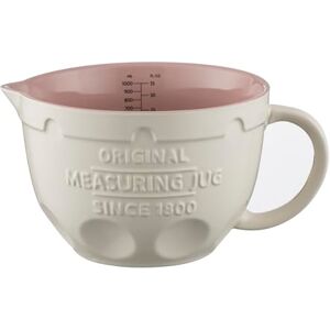 Mason Cash Innovative Kitchen 1 Litre Tilting Measuring Jug Stoneware Jug with Easy-Mix Tilt Design Ideal for Whisking, Baking & Everyday Cooking Dishwasher & Microwave Safe Mason Cash Innovative Kitchen 1 Litre Tilting Measuring Jug Stoneware Jug with Easy-Mix Tilt Design Ideal for Whisking, Baking & Everyday Cooking Dishwasher & Microwave Safe