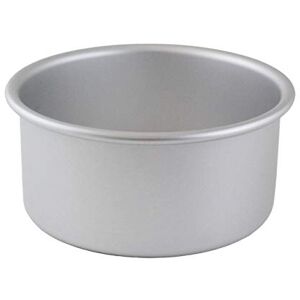 PME LBR073 Anodised Aluminium 3 inch Deep Round Cake Tin With Loose Base, 7" (178mm) Silver PME LBR073 Anodised Aluminium 3 inch Deep Round Cake Tin With Loose Base, 7" (178mm) Silver