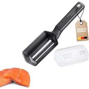 Westmark 65007760 Fish Scaler with Scale Catcher Black Edition Aluminium, Food-Safe Special Coating, Stainless Steel, 21 x 5.9 x 5.3 cm, Scalex, Anthracite Westmark 65007760 Fish Scaler with Scale Catcher Black Edition Aluminium, Food-Safe Special Coating, Stainless Steel, 21 x 5.9 x 5.3 cm, Scalex, Anthracite