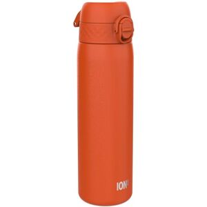Ion8 Lightweight Steel Water Bottle, 600 ml/20 oz, Non-Insulated, Leak Proof, Easy to Open, Secure Lock, Dishwasher Safe, Flip Cover, Fits Cup Holders, Carry Handle, Metal Water Bottle, Hearty Orange Ion8 Lightweight Steel Water Bottle, 600 ml/20 oz, Non-Insulated, Leak Proof, Easy to Open, Secure Lock, Dishwasher Safe, Flip Cover, Fits Cup Holders, Carry Handle, Metal Water Bottle, Hearty Orange