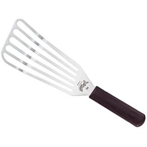 Mercer Culinary M18390 Hell's Handle 4 x 9-Inch Large Fish Turner/Spatula, Stainless Steel, Multi-Colour Mercer Culinary M18390 Hell's Handle 4 x 9-Inch Large Fish Turner/Spatula, Stainless Steel, Multi-Colour