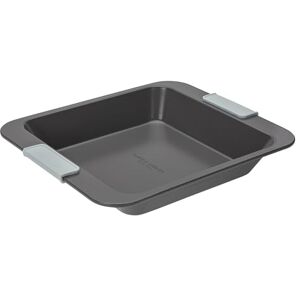 Pendeford Housewares Laura Ashley Square Cake Tin 23cm – Non-Stick Cake Pan with Sage Green Silicone Handles, PFOA & PFAS Free, Oven, Freezer & Dishwasher Safe Bakeware, Pale Charcoal Pendeford Housewares Laura Ashley Square Cake Tin 23cm – Non-Stick Cake Pan with Sage Green Silicone Handles, PFOA & PFAS Free, Oven, Freezer & Dishwasher Safe Bakeware, Pale Charcoal