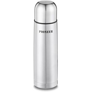 Pioneer Flasks SVF1000 Insulated Vacuum 1000ml 1 Litre Travel Flask, 18/10 Stainless Steel Keeps Drinks Hot for 8 Hours Pioneer Flasks SVF1000 Insulated Vacuum 1000ml 1 Litre Travel Flask, 18/10 Stainless Steel Keeps Drinks Hot for 8 Hours
