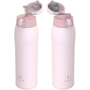 Super Sparrow Insulated Water Bottle Travel Mug 950ml Stainless Steel Water Bottles BPA Free Leakproof Metal Bottles Includes 2 Lids, Straw Lid & Spout Lid Super Sparrow Insulated Water Bottle Travel Mug 950ml Stainless Steel Water Bottles BPA Free Leakproof Metal Bottles Includes 2 Lids, Straw Lid & Spout Lid
