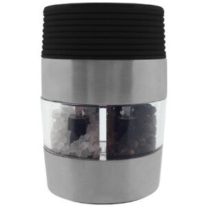 Grunwerg DM-808S 2 in 1 Salt and Pepper Grinder, Acrylic, Transparent, Steel, Black Grunwerg DM-808S 2 in 1 Salt and Pepper Grinder, Acrylic, Transparent, Steel, Black