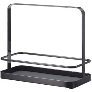 YAMAZAKI 2255 TOWER Seasoning Rack, Black, Steel, Minimalist Design, 21 x 10 x 18 cm (LxWxH) YAMAZAKI 2255 TOWER Seasoning Rack, Black, Steel, Minimalist Design, 21 x 10 x 18 cm (LxWxH)