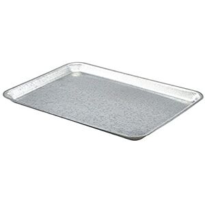 Genware NEV-GST3726 Galvanised Steel Tray, 37 cm x 26.5 cm x 2 cm Genware NEV-GST3726 Galvanised Steel Tray, 37 cm x 26.5 cm x 2 cm