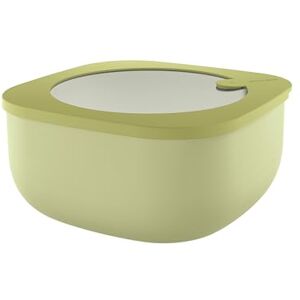 Guzzini Kitchen Active Design, STORE&MORE BIO, Shallow Airtight Fridge/Freezer/Microwave Containers (L) Avocado Green, 19,5 x 19,5 x h9,3 cm 1900 cc 170721253 Guzzini Kitchen Active Design, STORE&MORE BIO, Shallow Airtight Fridge/Freezer/Microwave Containers (L) Avocado Green, 19,5 x 19,5 x h9,3 cm 1900 cc 170721253
