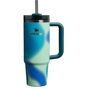 Stanley Quencher H2.0 Flowstate Tumbler 0.89L Cold for 9 Hours Iced for 40 Hours Metal Water Bottle with Straw, Handle and Lid Dishwasher Safe Travel Mug for Cold Drinks Coastal Teal Stanley Quencher H2.0 Flowstate Tumbler 0.89L Cold for 9 Hours Iced for 40 Hours Metal Water Bottle with Straw, Handle and Lid Dishwasher Safe Travel Mug for Cold Drinks Coastal Teal