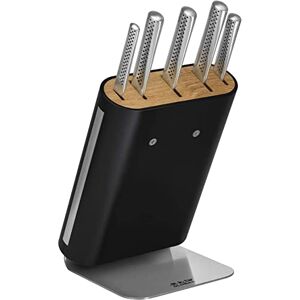 Global UKON Range 6-Piece Knife Block Set, Contains 5 Professional Kitchen Knifes & 1 Block, CROMOVA 18 Stainless Steel, GU-656/6B Global UKON Range 6-Piece Knife Block Set, Contains 5 Professional Kitchen Knifes & 1 Block, CROMOVA 18 Stainless Steel, GU-656/6B