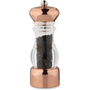 Grunwerg PM-817CU Salt or Pepper Mill Copper & Acrylic, Durable Ceramic Grinding Mechanism Scandinavian BPA Free 6 cm x 6 cm x 17 cm Grunwerg PM-817CU Salt or Pepper Mill Copper & Acrylic, Durable Ceramic Grinding Mechanism Scandinavian BPA Free 6 cm x 6 cm x 17 cm