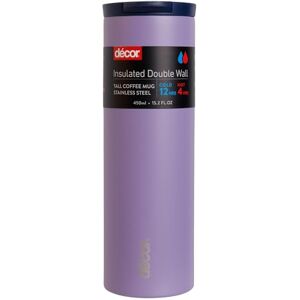 Décor Double Wall Stainless Steel Travel Mug Keeps 4 Hours Hot 12 Hours Cold Car Cup Holder Compatible Secure Flip Top Lid 450ml Lavender. Décor Double Wall Stainless Steel Travel Mug Keeps 4 Hours Hot 12 Hours Cold Car Cup Holder Compatible Secure Flip Top Lid 450ml Lavender.