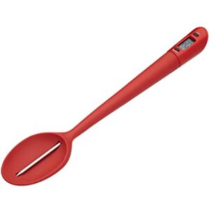 KitchenCraft Home Made Jam Thermometer/Sugar Thermometer Spoon, Red, 32 cm KitchenCraft Home Made Jam Thermometer/Sugar Thermometer Spoon, Red, 32 cm