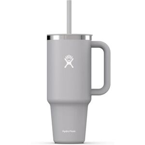 Hydro Flask Travel Tumbler 1180 ml (40 oz) with Closable Press-In Straw Lid Stainless Steel Double Wall Vacuum Insulated Splash resistant lid Birch Hydro Flask Travel Tumbler 1180 ml (40 oz) with Closable Press-In Straw Lid Stainless Steel Double Wall Vacuum Insulated Splash resistant lid Birch