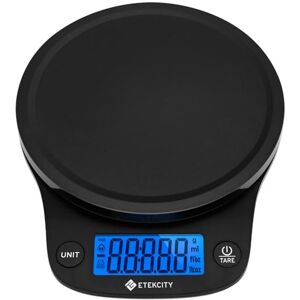 Etekcity EK9000 0.1g Food Kitchen Scale, Digital Ounces and Grams for Cooking, Baking, Meal Prep, Dieting, and Weight Loss, 11 Pounds, Black, 5kg Etekcity EK9000 0.1g Food Kitchen Scale, Digital Ounces and Grams for Cooking, Baking, Meal Prep, Dieting, and Weight Loss, 11 Pounds, Black, 5kg