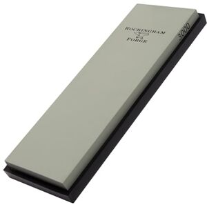 Rio SUPERSHARP Whetstone, Fine 3000 Grit Professional Knife Sharpening Stone with Non-Slip Base, 18x6x1.5cm – Knife Sharpener for Kitchen Knives Rio SUPERSHARP Whetstone, Fine 3000 Grit Professional Knife Sharpening Stone with Non-Slip Base, 18x6x1.5cm – Knife Sharpener for Kitchen Knives