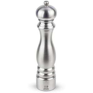 PEUGEOT Paris Chef u'Select 30 cm Salt Mill 6 Predefined Grind Settings Powdered Salt Innovation, Zirlion Mechanism Stainless Steel Made in France PEUGEOT Paris Chef u'Select 30 cm Salt Mill 6 Predefined Grind Settings Powdered Salt Innovation, Zirlion Mechanism Stainless Steel Made in France