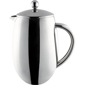 Café Olé Café Ole 12 Cup Double Walled Bellied Cafetiere French Press Coffee Maker, Mirror, 1.5 Litre, BFD-12 Café Olé Café Ole 12 Cup Double Walled Bellied Cafetiere French Press Coffee Maker, Mirror, 1.5 Litre, BFD-12