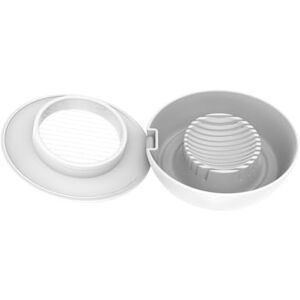 Fiskars Egg Slicer, Synthetic Material/Stainless Steel, 13.3 x 12 x 4.2 cm, Functional Form, White, 1016126 Fiskars Egg Slicer, Synthetic Material/Stainless Steel, 13.3 x 12 x 4.2 cm, Functional Form, White, 1016126