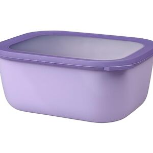 Mepal Multi bowl Cirqula rectangular 3000 ml / 101 oz Vivid lilac Mepal Multi bowl Cirqula rectangular 3000 ml / 101 oz Vivid lilac