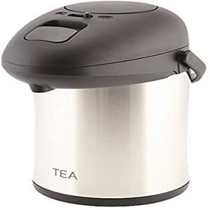 Genware NEV-V7251TEA Vacuum Pump Tea Pot, Stainless Steel, Unbreakable 2.5 L Genware NEV-V7251TEA Vacuum Pump Tea Pot, Stainless Steel, Unbreakable 2.5 L