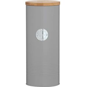 Typhoon Living Grey Pasta Storage Jar 2.5Litre Typhoon Living Grey Pasta Storage Jar 2.5Litre