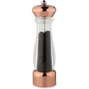 Grunwerg Salt or Pepper Mill Copper & Acrylic, Durable Ceramic Grinding Mechanism Scandinavian BPA Free 6 cm x 6 cm x 21 cm Grunwerg Salt or Pepper Mill Copper & Acrylic, Durable Ceramic Grinding Mechanism Scandinavian BPA Free 6 cm x 6 cm x 21 cm