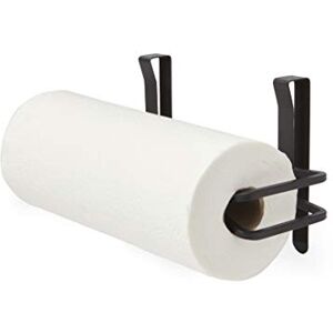 Umbra Squire Multi-Use Paper Towel Holder for Kitchen, Bent Metal Wire Looks Like Cast Iron, Black Umbra Squire Multi-Use Paper Towel Holder for Kitchen, Bent Metal Wire Looks Like Cast Iron, Black