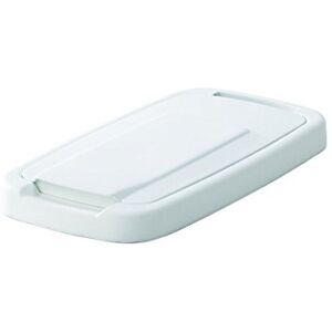 Knape & Vogt QT20LB-WH Trash Can Lid, 0.75 by 14.5 by 7.44-Inch,White Knape & Vogt QT20LB-WH Trash Can Lid, 0.75 by 14.5 by 7.44-Inch,White