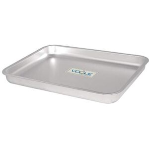 Vogue Aluminium Rectangle Bakewell Pan 370mm Sheet Pan, Baking Tray for Muffins, Cupcakes, Cookies K433 Vogue Aluminium Rectangle Bakewell Pan 370mm Sheet Pan, Baking Tray for Muffins, Cupcakes, Cookies K433