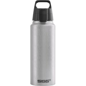 Sigg Aluminum Water Bottle WMB One Alu ClimatePartner Certified Suitable for Carbonated Beverages Leakproof & Lightweight BPA Free Grey 1.0 L Sigg Aluminum Water Bottle WMB One Alu ClimatePartner Certified Suitable for Carbonated Beverages Leakproof & Lightweight BPA Free Grey 1.0 L