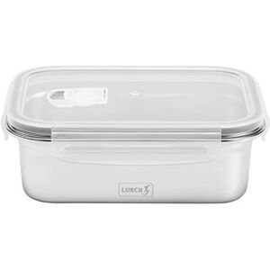 Lurch 240893 Lunch Safety/Storage Box Made of high-Quality Stainless Steel with BPA Plastic lid, 1200 ml Lurch 240893 Lunch Safety/Storage Box Made of high-Quality Stainless Steel with BPA Plastic lid, 1200 ml